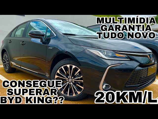 NOVO TOYOTA COROLLA ALTIS HÍBRIDO 2025 EM DETALHES | MAIS ECONÔMICO QUE SEU RIVAL BYD KING!!