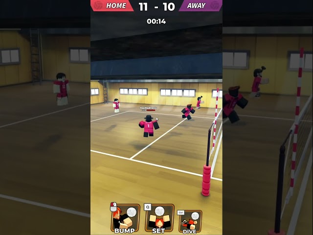 greatest moment in Haikyuu Legends p1 #roblox #game #haikyuu