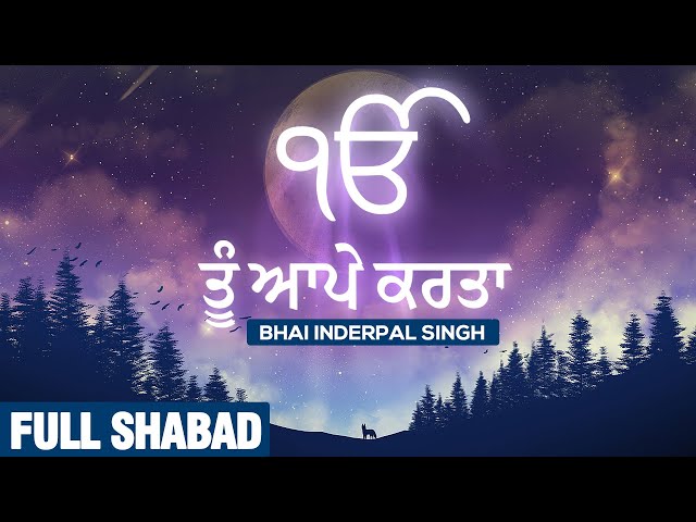 ਤੂੰ ਆਪੇ ਕਰਤਾ | Tu Aape Karta | Full Audio HQ | Bhai Inderpal Singh | Gurbani Shabad Kirtan 2022