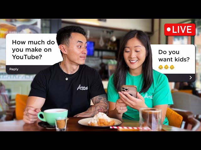 How much we make? Do we want kids? (Spiciest Q&A LIVE from Bangkok, Thailand)