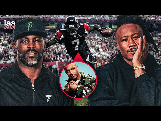 T.I. gave MIKE VICK 75k to bounce back?!  | I AM ATHLETE DAILY