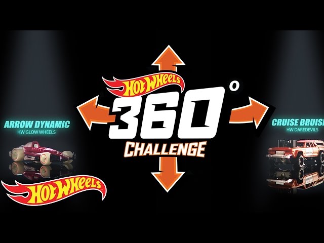 Hot Wheels 360° Challenge #2: Arrow Dynamic™ vs. Cruisebruiser® | @HotWheels