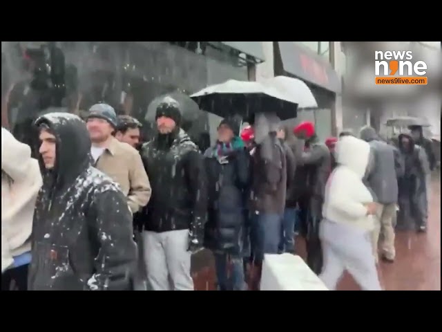 Trump Supporters Brave Snowfall For MAGA Victory Rally At Capitol One Arena | News9