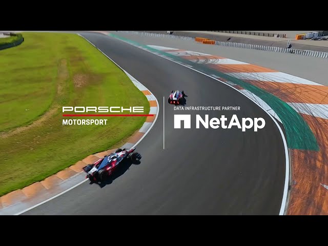 Porsche drives to victory with NetApp cutting-edge performance