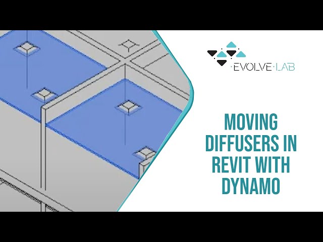 Moving Diffusers in Revit with Dynamo - Way Faster Wednesday