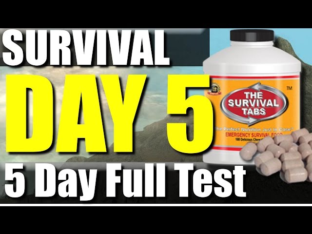 Survival Tabs Full Test - Day 5 | RevHiker