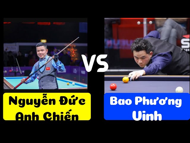 Bao Phương Vinh vs Nguyễn Đức Anh Chiến chung kết đẳng cấp | Bida 3 băng Việt Nam