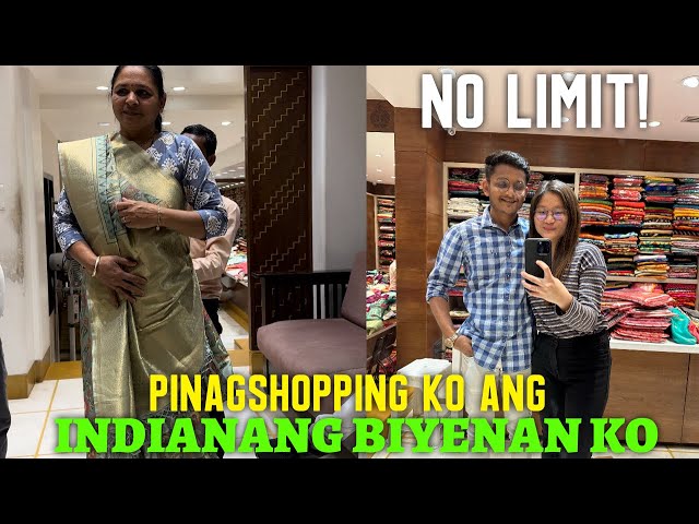 PINAGSHOPPING KO ANG INDIANANG BIYENAN KO