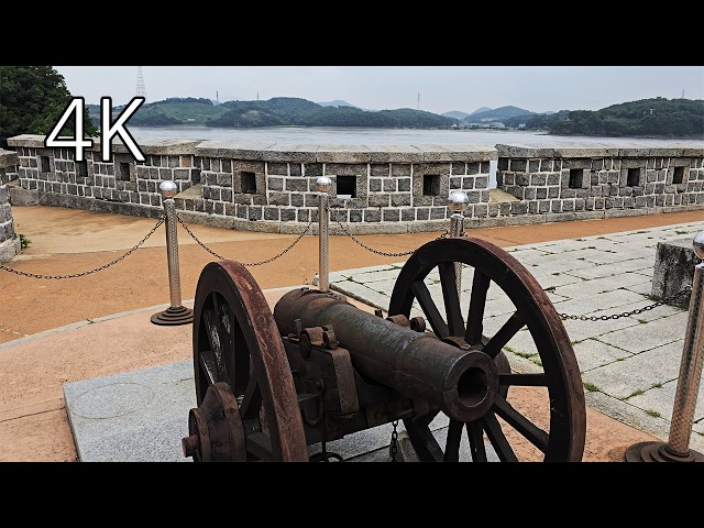 Incheon Ganghwado Gwangseongbo(old coastal fortress) - 4K Walking Tour