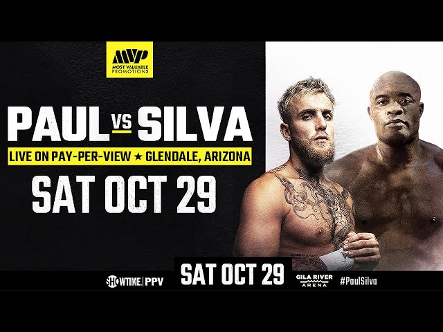 JAKE PAUL will "K.O ANDERSON SILVA in 5 ROUNDS" #paulsilva