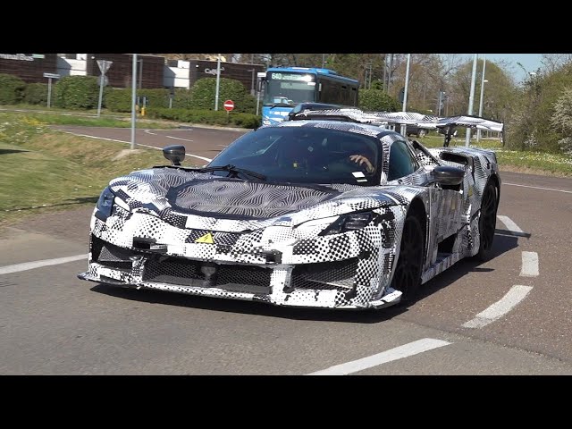 2025 Ferrari F250 Hypercar Driving on the Road!