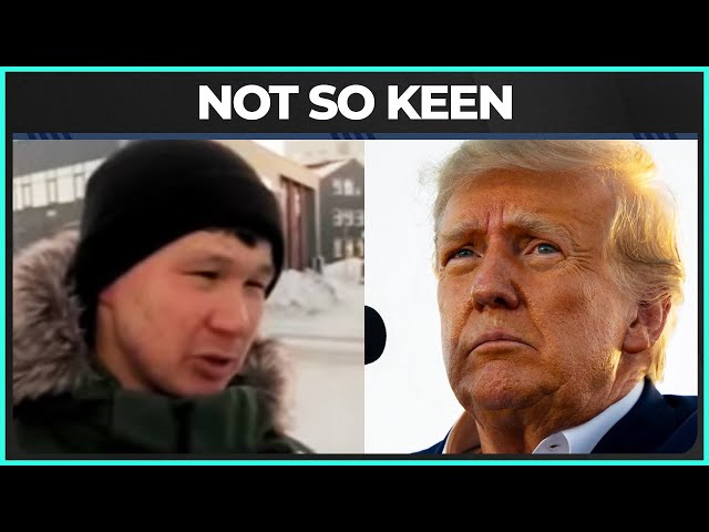 Greenland Residents Make Their Stance On Trump CRYSTAL CLEAR