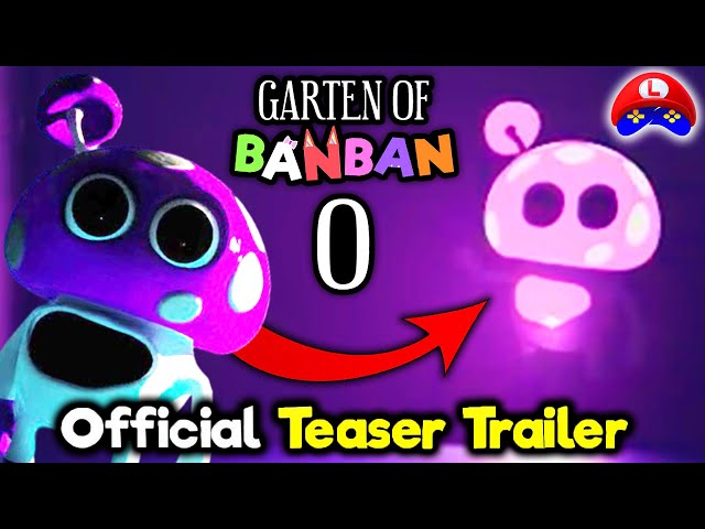 Garten of Banban 0 - ALL HIDDEN SECRETS of the NEW OFFICIAL TEASER TRAILER (Truffletoot) 🍄