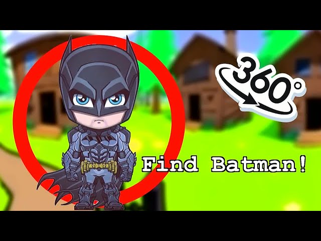 Finding Batman in VR 360° 4K