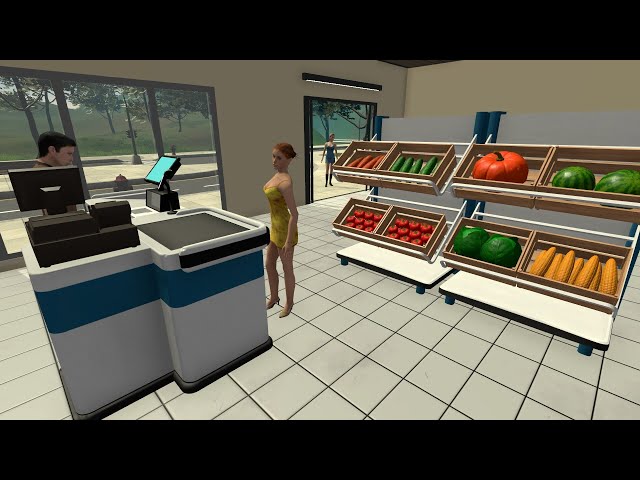 Farming & Supermarket Simulator - Start your business future  (New Simulation game )