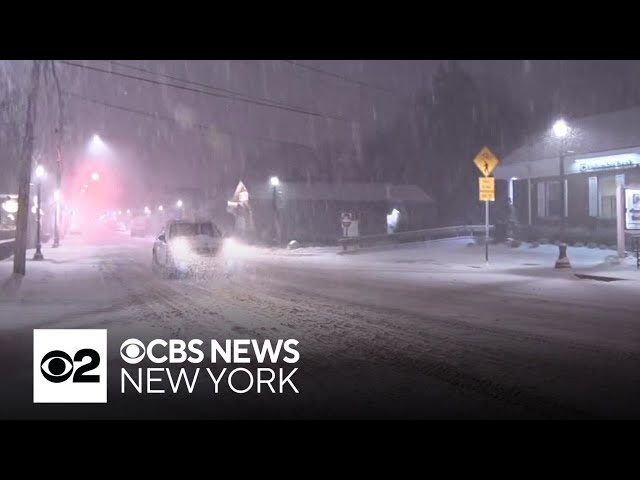 Snow, wintry mix hit New York, New Jersey | Team coverage