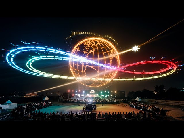 Most Attractive Drone Light Shows in the World – Amazement