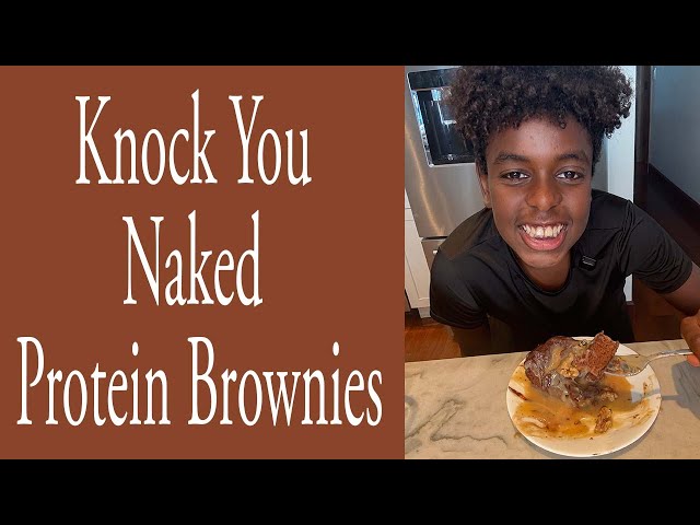 Knock You Naked Protein Brownies