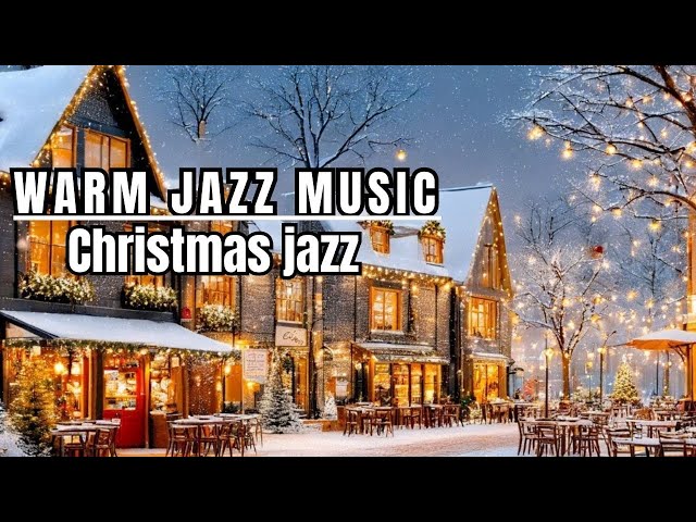 Relaxing Winter Jazz Music at Cozy Coffee Shop Ambience ⛄ Smooth Jazz Instrumental Music for Work