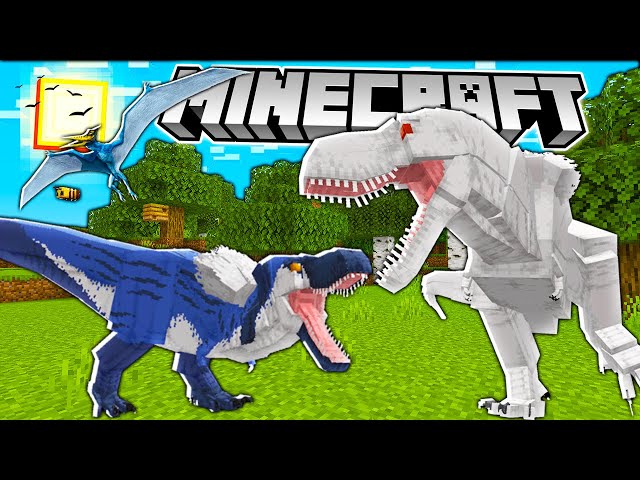 🔥 Prehistoric Animalia! - NOVO ADDON de DINOSSAUROS para seu MINECRAFT PE 1.17 E 1.18!