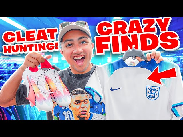 We tried Cleat Hunting...CRAZY FINDS & CLEAT DEALS!