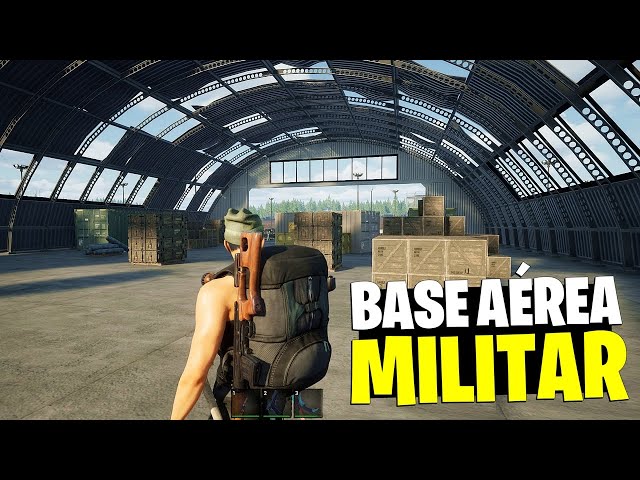 EXPLORANDO O AEROPORTO! A MAIOR BASE AÉREA MILITAR DO JOGO! - No One Survival #12