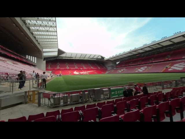 View from The Kop at Anfield Stadium, Liverpool Football Club