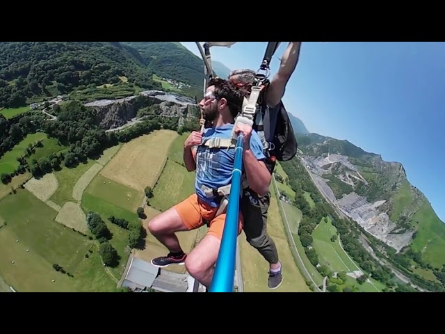 La vidéo 360° de Anthony Vignaud by YEPYEP flying people