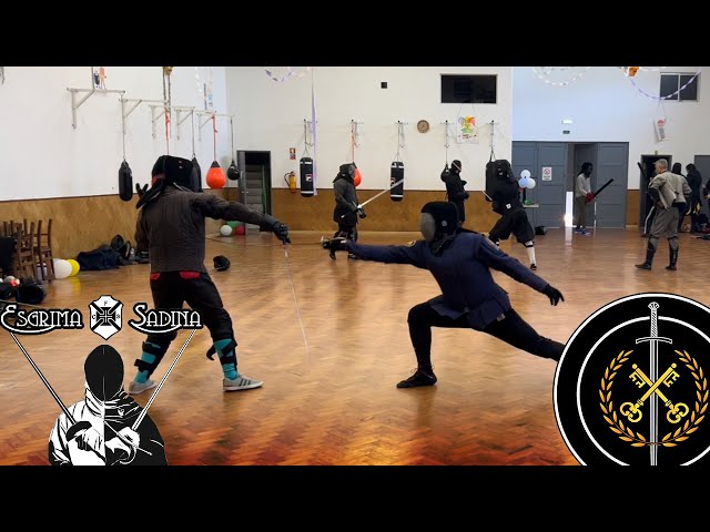 Smallsword Sparring - José Paulino (Esgrima Sadina) vs Rui (Espada Negra)