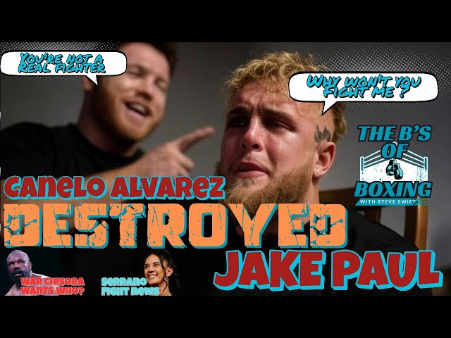 Canelo DESTROYED Jake Paul #boxing #jakepaul