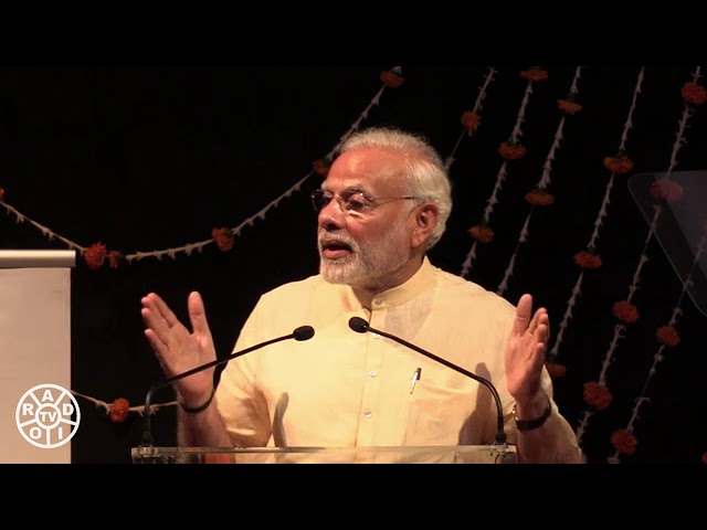 Prime Minister Narendra Modi visits Auroville