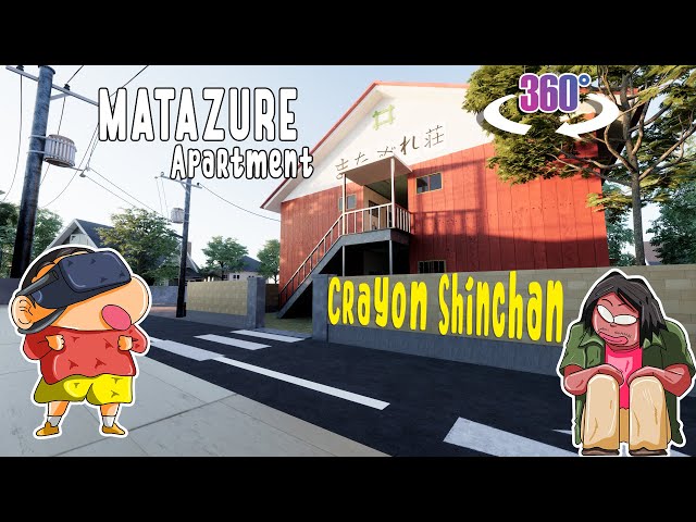 VR 360 - Matazure Apartment (Crayon Shinchan)