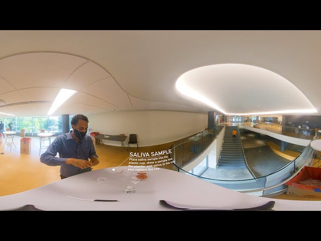 360º Experience: Georgia Tech Covid-19 Saliva Testing Fall 2021