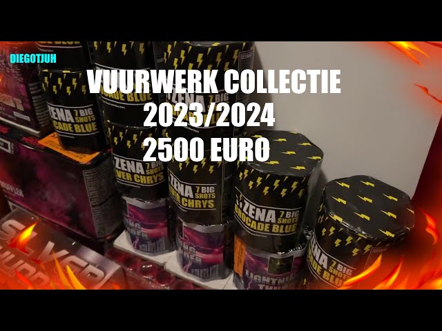 €2500 vuurwerk collectie 2023/2024