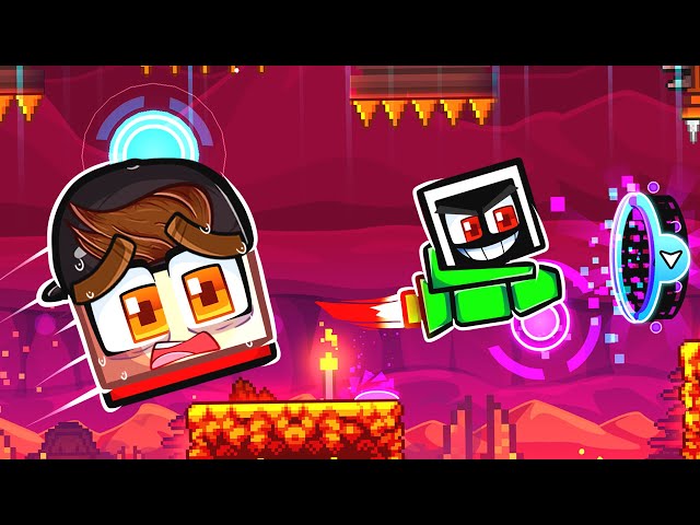 ROBROS PLAY GEOMETRY DASH!