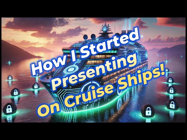 How I Got Started Presenting On Cruise Ships