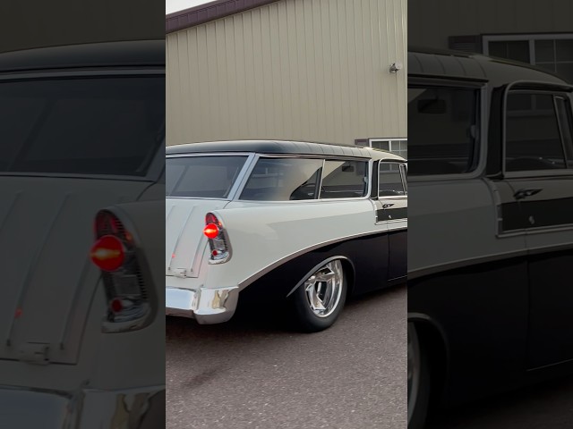 Big Block 1956 Chevy Nomad Wagon #musictomyears