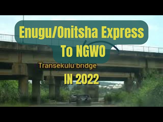 DRIVE THROUGH FROM ENUGU-ONITSHA EXPRESSWAY TO EKOCHIN JUNCTION NGWO || Enugu CoalCity Tour