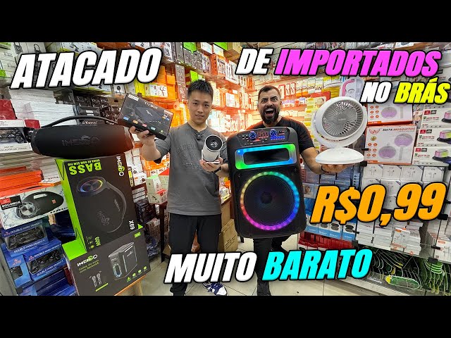 ISSO NINGUÉM REVELA! A MAIOR LOJA DE PRODUTOS ELETRÔNICOS BARATO PARA REVENDER GALERIA PAGÉ DO BRÁS