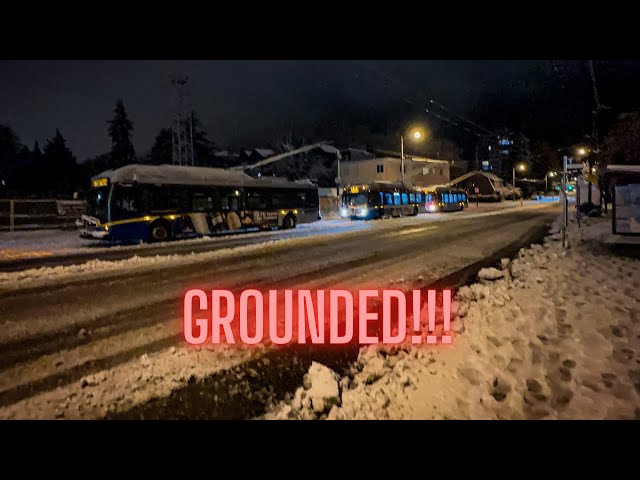 BC Storm | Snow in Vancouver Canada 2022 | SnowDiary