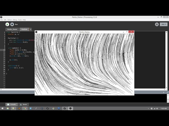 PERLIN NOISE FLOW FIELD