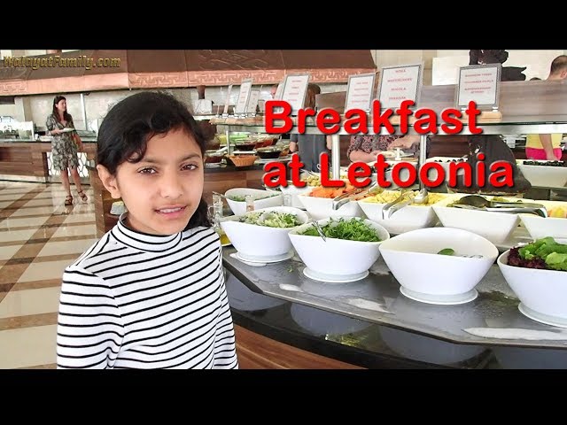 Breakfast Food Review of Letoonia Club Hotel Resort 5* Lykia Restaurant - Turkey Holidays 2019