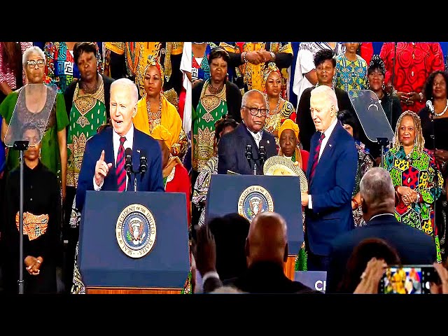 President Biden's FINAL FAREWELL from South Carolina!