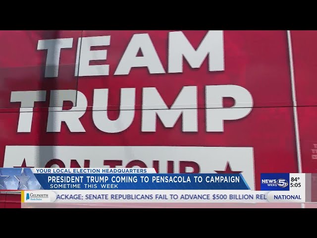 CONFIRMED: President Trump holding MAGA Rally in Pensacola Friday