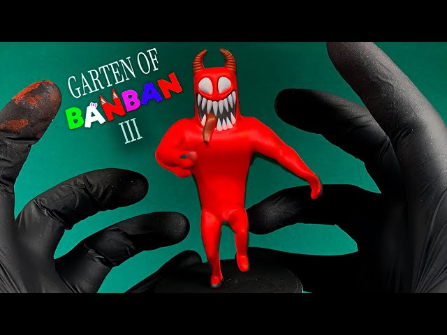 Making Garten of Banban 3 EVIL BANBAN Sculptures Timelapse Official Trailer