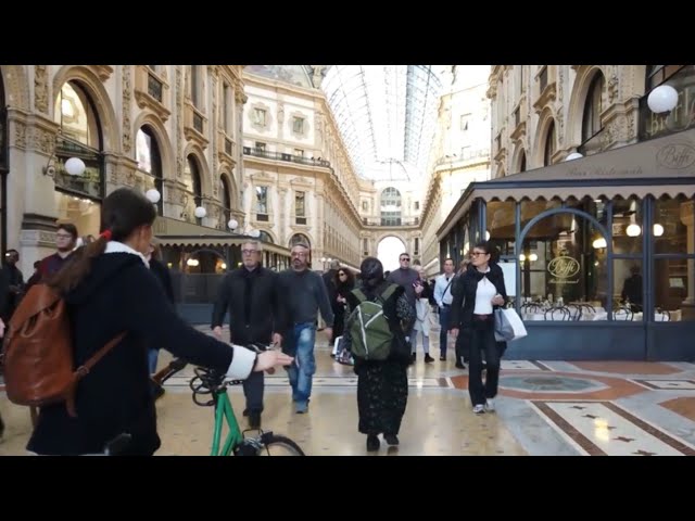 Walking Around Milan Italy