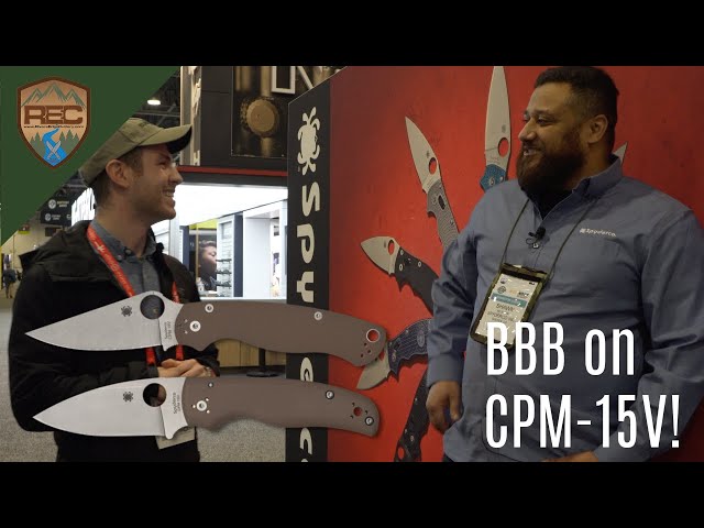 What's the Deal with CPM-15V? Shawn aka BBB Handmade! - SHOT Show 2023