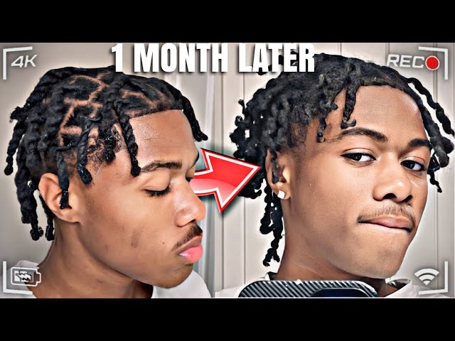 I WAITED 1 MONTH TO TAKE OUT MY 2 STRAND TWIST‼️ *CRAZY GROWTH*