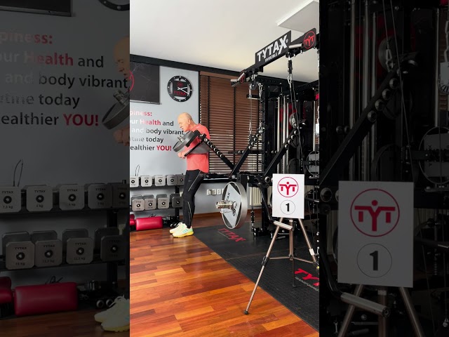 ULTIMATE HOME GYM - The Best Back Exercise on TYTAX Machine | Strengthen Your Back! #motivational