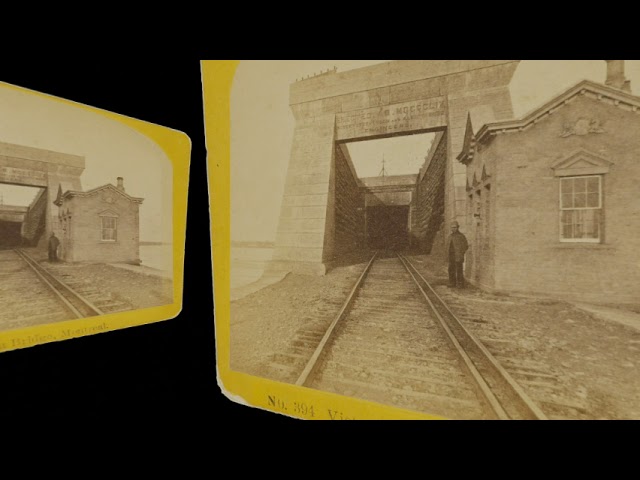 Victoria Bridge, Montreal ~1865 (silent, still image)